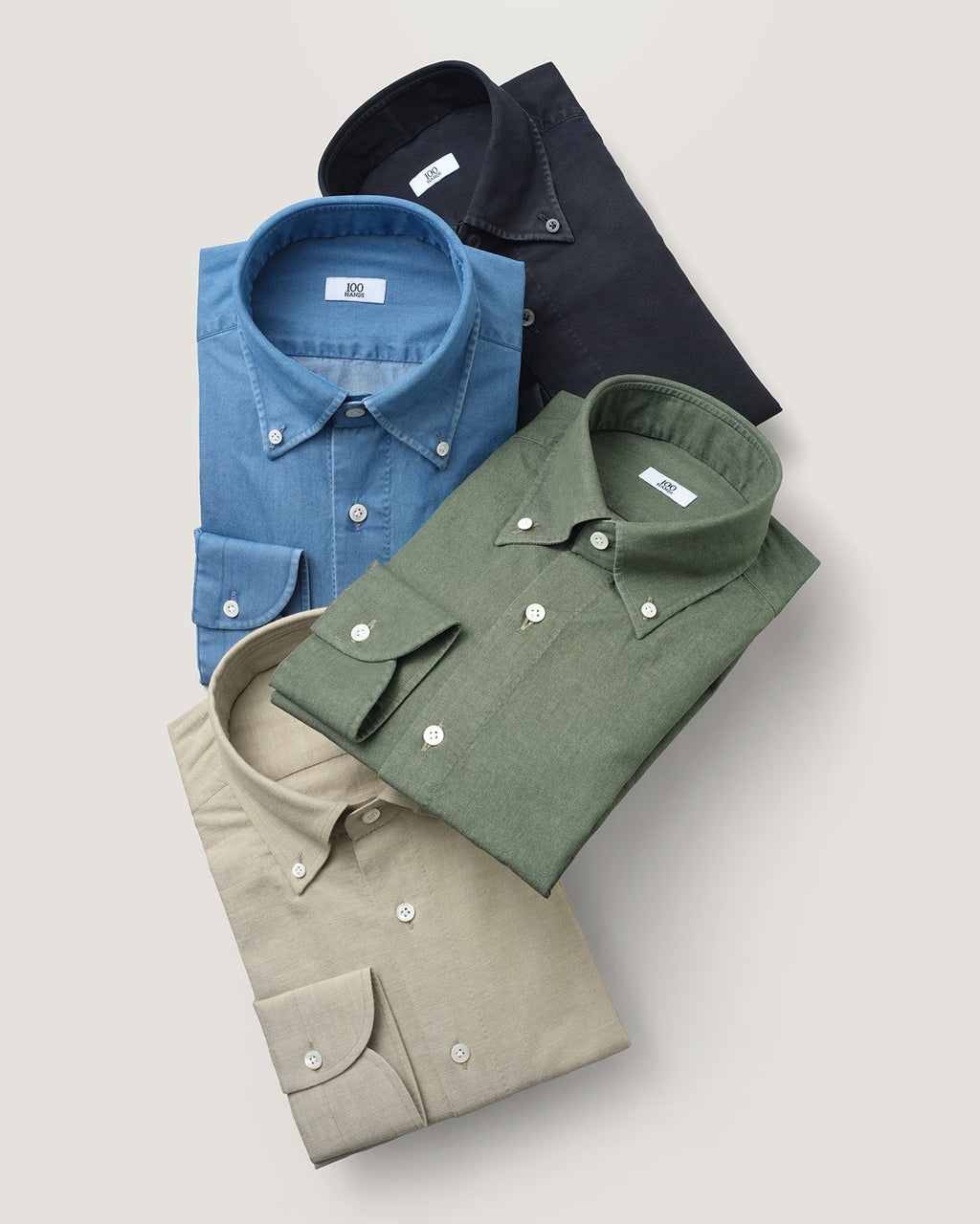 100 hands dress shirts 100Hands | Hand Made | Luxury Shirt | Chocolate Brown Wool Poplin Shirt EU38
