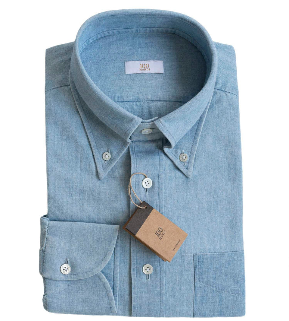 Ice Washed Japanese Chambray