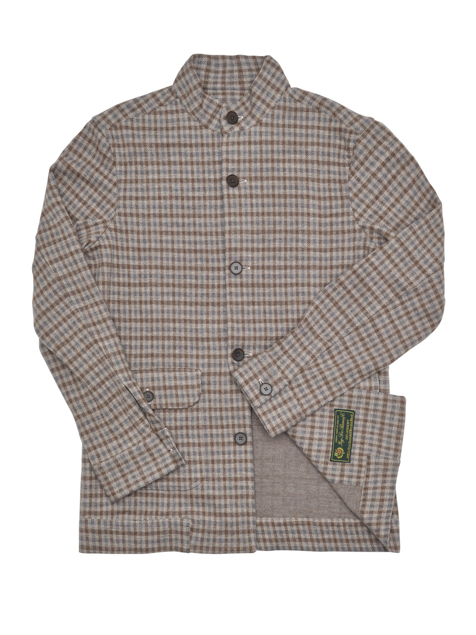 100Hands Iconic Bomber Jacket with luxury Loro Piana wool