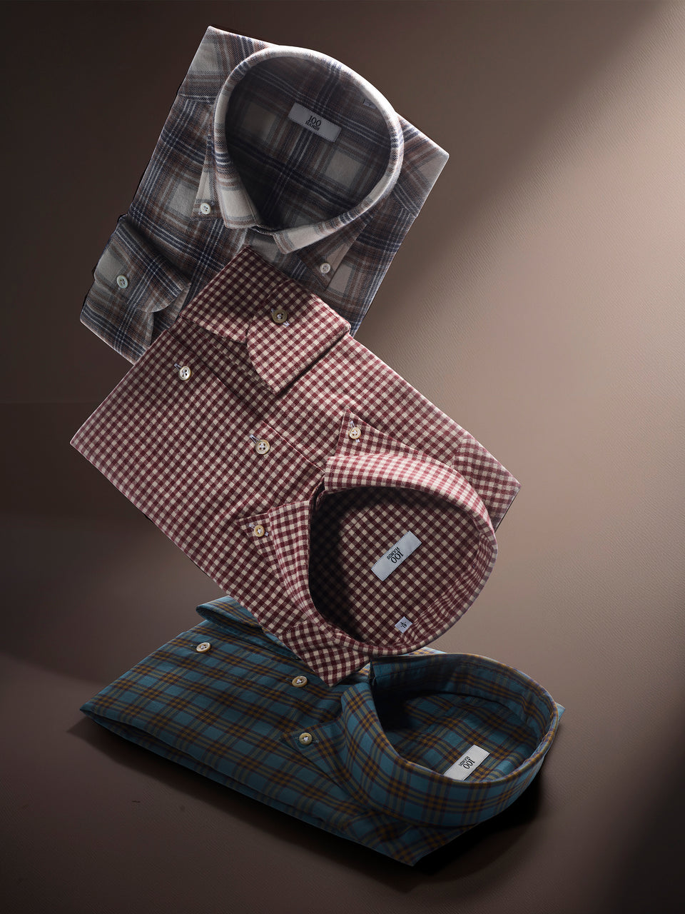 Founders Selection: Winter Edition of 6 Check Shirts