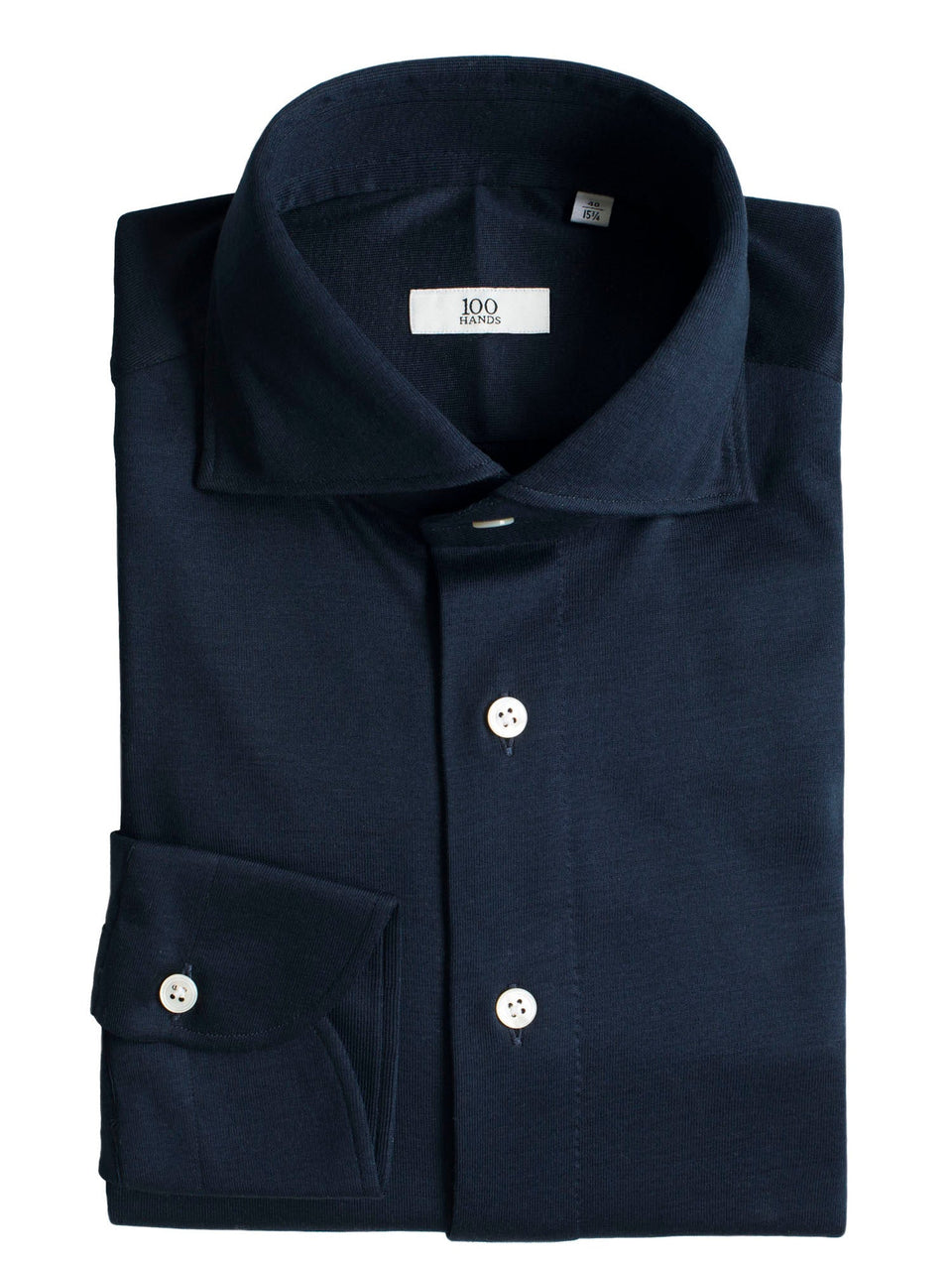 Loro Piana Navy Jersey Shirt